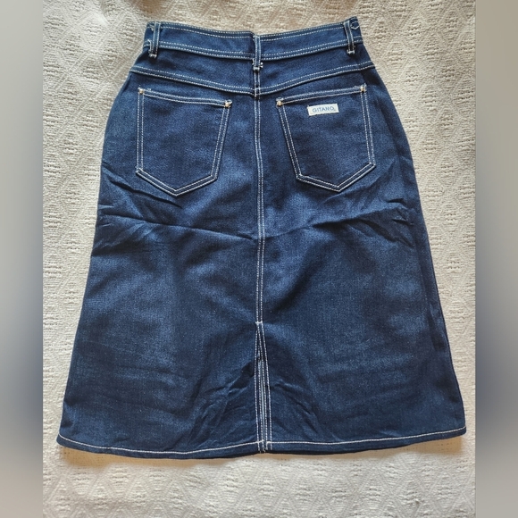 Vintage Gitano Denim Skirt Size 12 - Picture 2 of 7